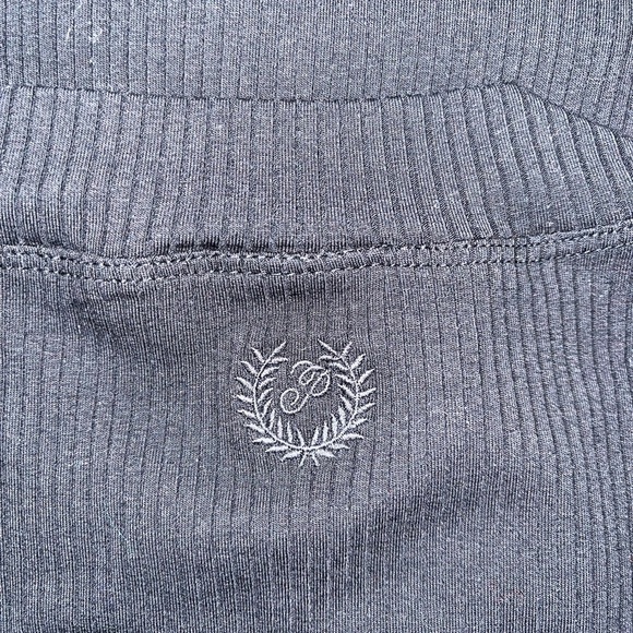 PINK STRETCH COTTON MOCK NECK DRESS - BLACK SIZE XS, S, M, L (NEW WITH TAGS) - Picture 4 of 5